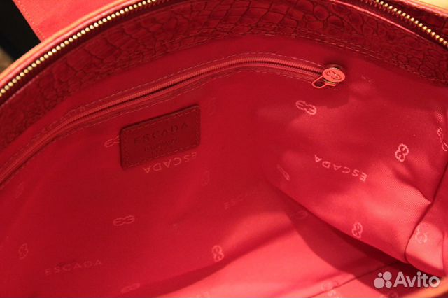 Женская сумка из аллигатора Escada Hand made