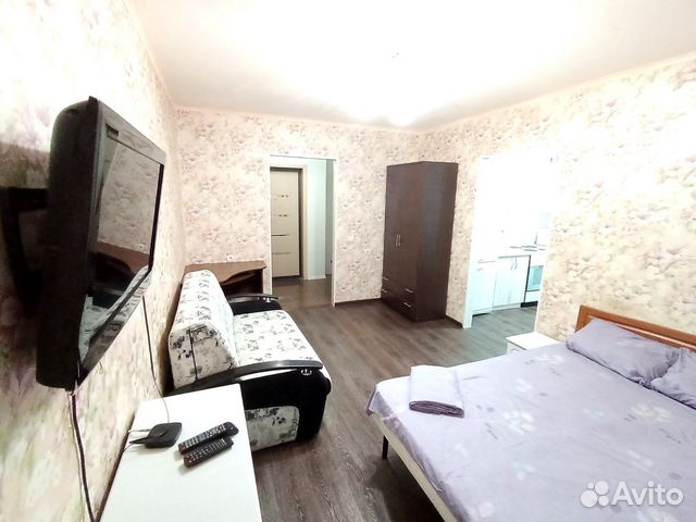 

1-к. квартира, 37 м², 2 кровати