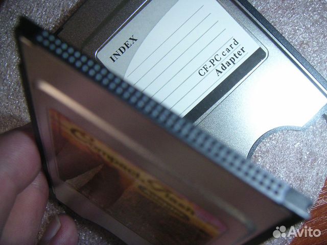 Pcmcia to CF Type I адаптер (карта) Pcmcia to CF Type I адаптер (карта)