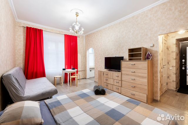 

1-к. квартира, 35 м², 2 кровати