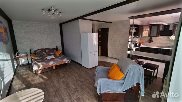 

1-к. квартира, 34 м², 2 кровати