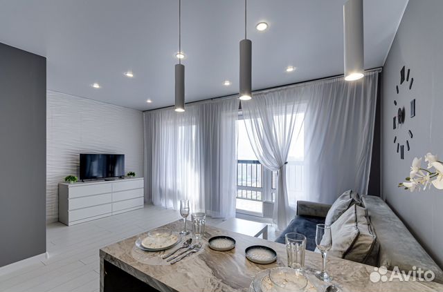 

Квартира-студия, 46,7 м², 2 кровати