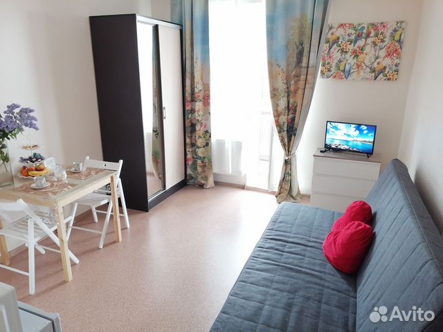 

Квартира-студия, 22 м², 2 кровати