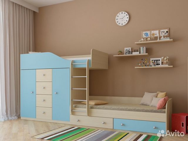Двухъярусная кровать 