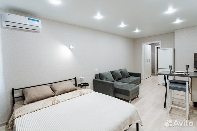 

Квартира-студия, 30 м², 2 кровати