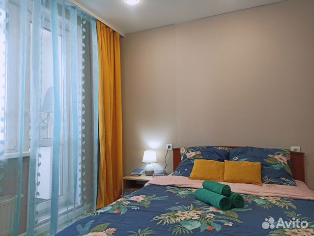 

1-к. квартира, 40 м², 2 кровати