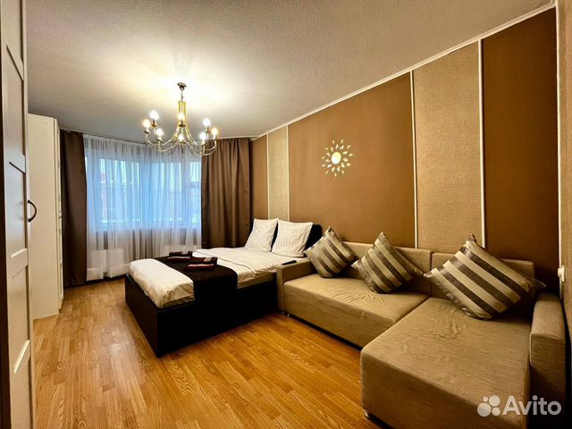 

1-к. квартира, 45 м², 2 кровати