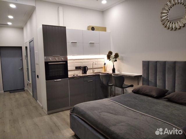 

Квартира-студия, 28 м², 2 кровати