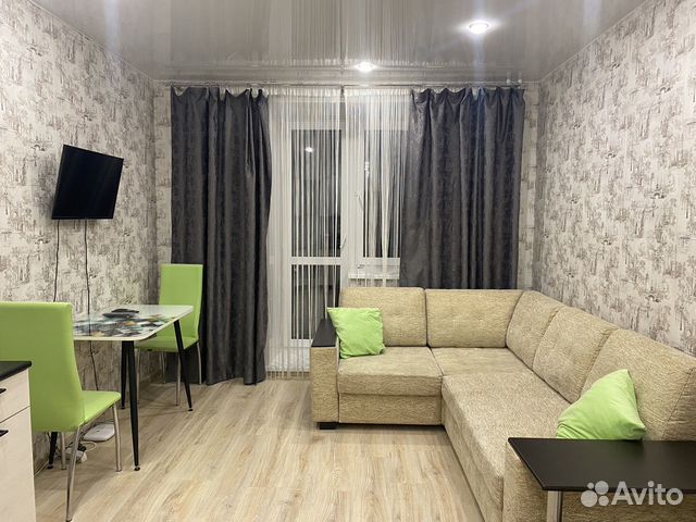 

Квартира-студия, 28 м², 1 кровать
