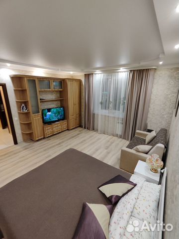 

1-к. квартира, 44 м², 1 кровать