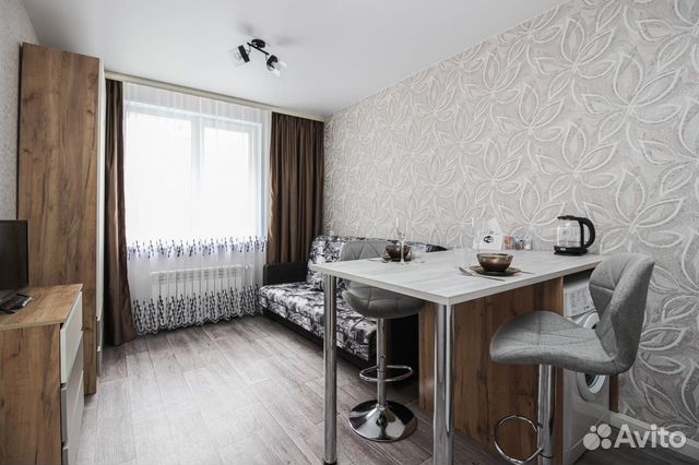 

Квартира-студия, 17 м², 1 кровать