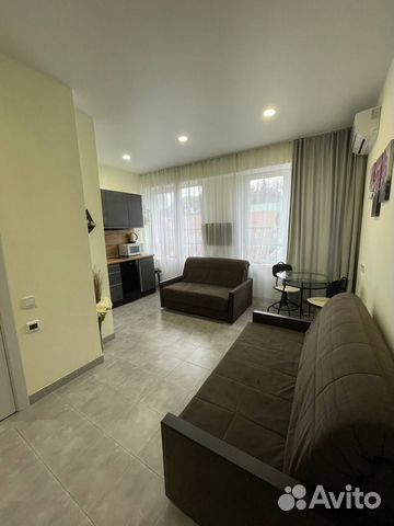 

Квартира-студия, 23 м², 2 кровати