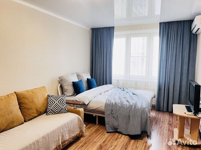 

1-к. квартира, 39 м², 2 кровати