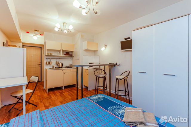 

Квартира-студия, 22 м², 1 кровать