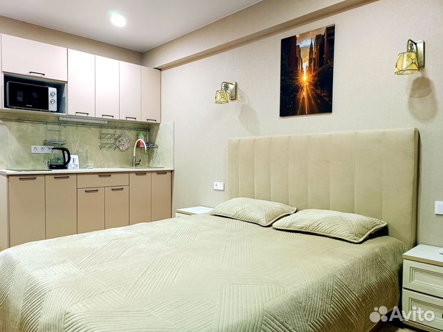 

Квартира-студия, 26 м², 2 кровати
