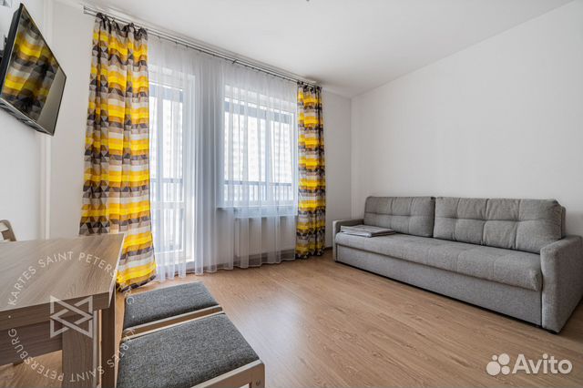 

Квартира-студия, 28 м², 1 кровать