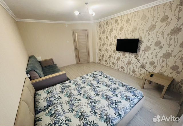 

1-к. квартира, 38 м², 2 кровати