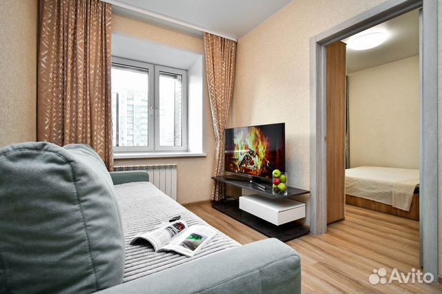 

2-к. квартира, 50 м², 2 кровати
