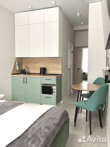 

Квартира-студия, 18 м², 1 кровать
