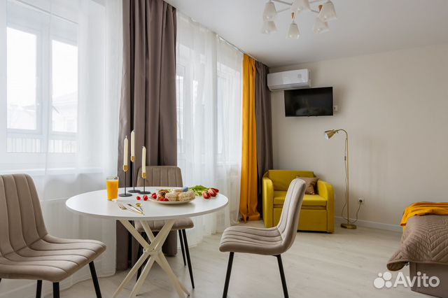 

Квартира-студия, 24 м², 2 кровати