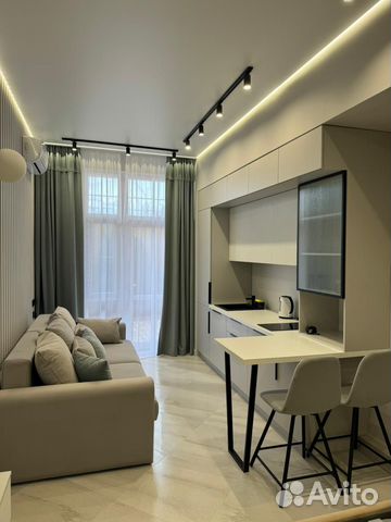 

Квартира-студия, 25 м², 2 кровати