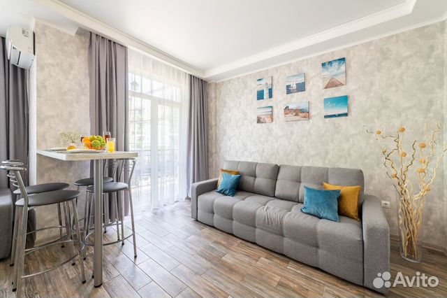 

Квартира-студия, 40 м², 2 кровати