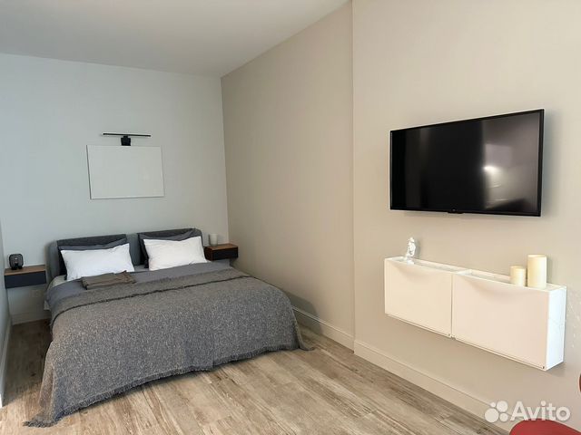 

Квартира-студия, 42 м², 1 кровать