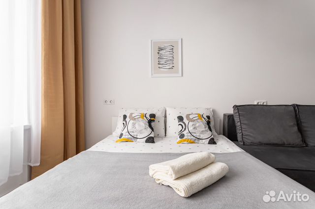 

Квартира-студия, 24 м², 2 кровати