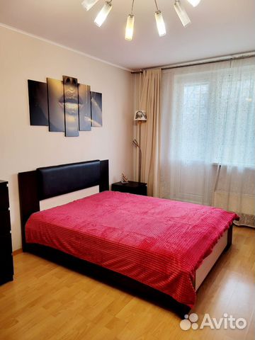 

1-к. квартира, 40 м², 3 кровати