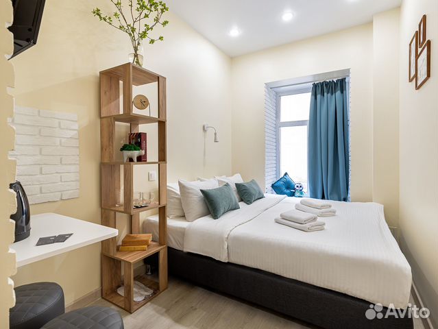 

Квартира-студия, 10 м², 1 кровать