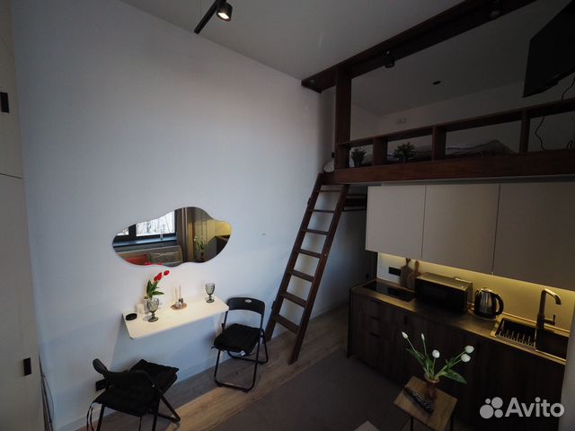 

Квартира-студия, 25 м², 2 кровати