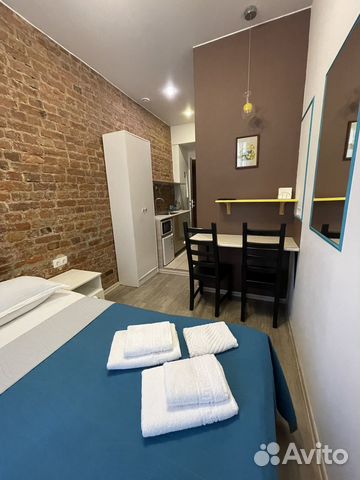 

Квартира-студия, 15 м², 2 кровати