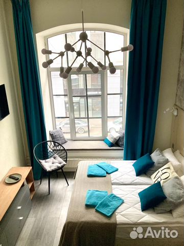 

Квартира-студия, 25 м², 3 кровати