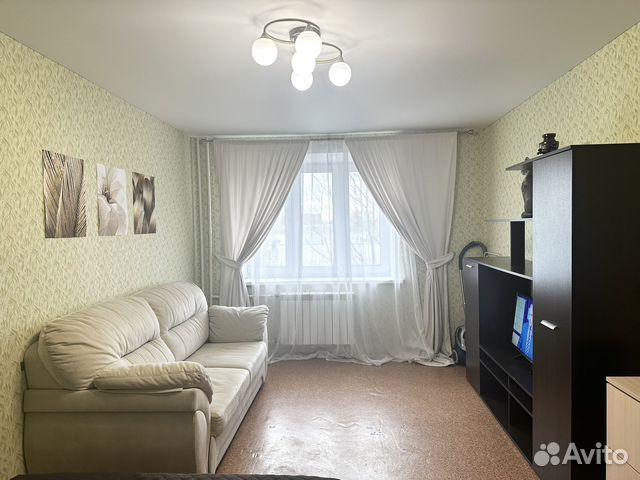 

1-к. квартира, 37 м², 2 кровати