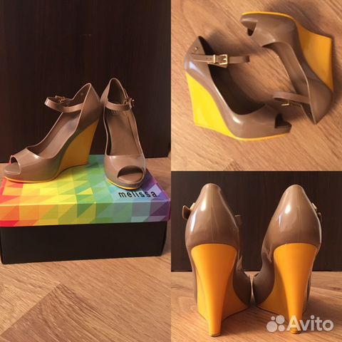 Босоножки Vivienne Westwood Melissa на танкетке