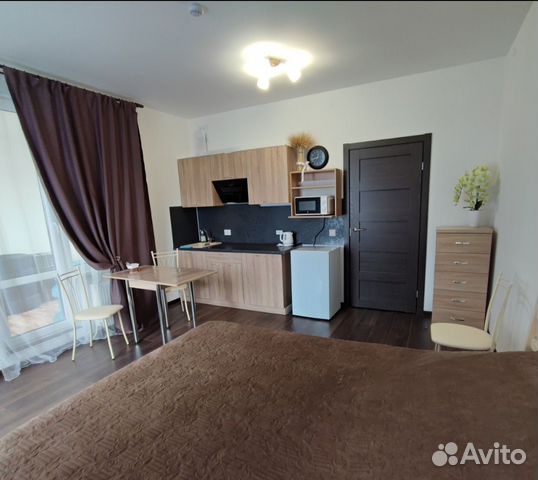 

Квартира-студия, 25 м², 1 кровать
