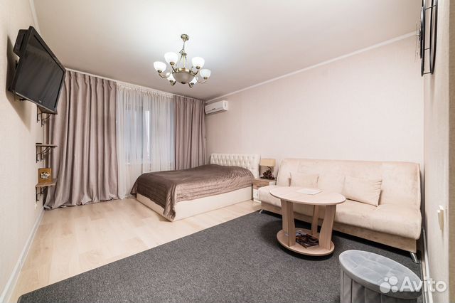 

1-к. квартира, 44 м², 2 кровати