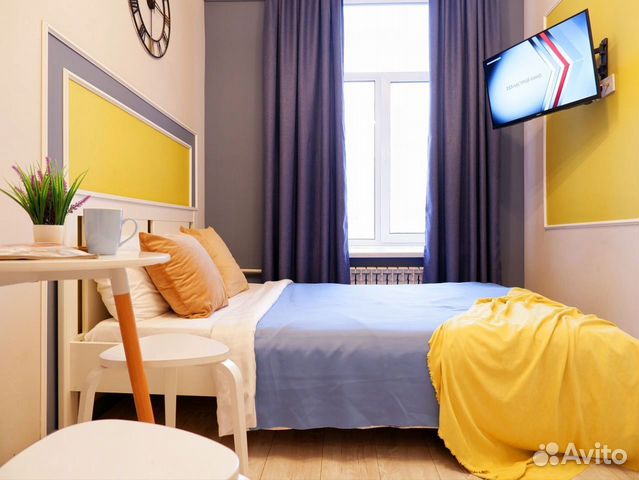 

Квартира-студия, 25 м², 2 кровати