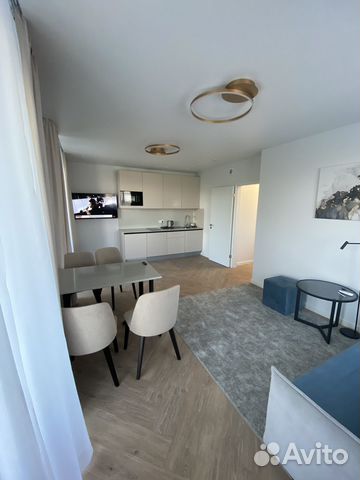 

1-к. квартира, 45 м², 2 кровати