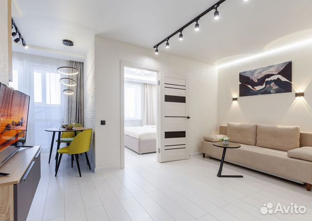 

1-к. квартира, 41 м², 2 кровати