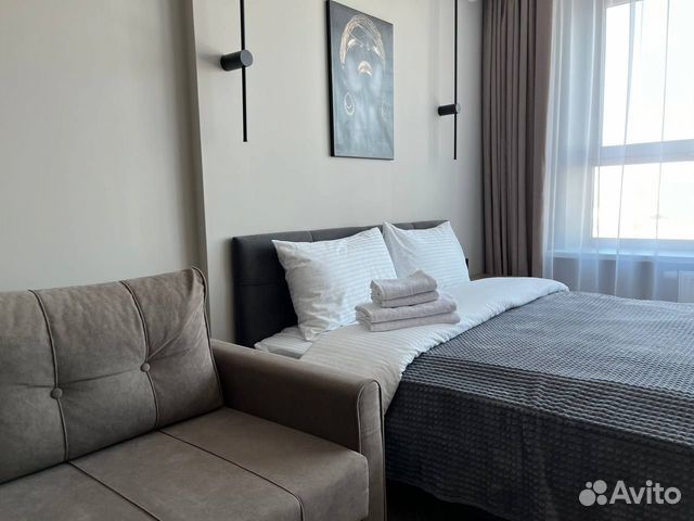 

Квартира-студия, 32 м², 2 кровати