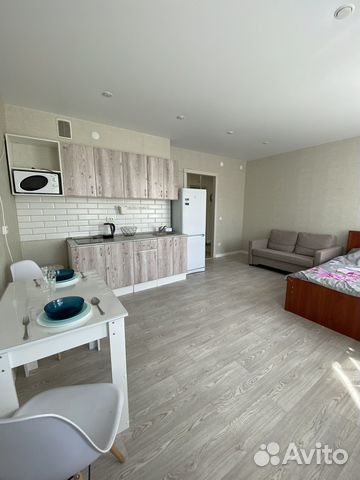 

Квартира-студия, 29 м², 2 кровати