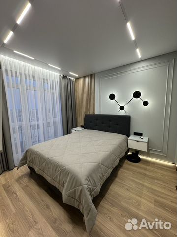 

1-к. квартира, 42 м², 2 кровати