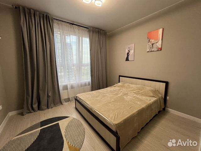 

1-к. квартира, 43 м², 2 кровати