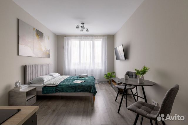 

Квартира-студия, 24 м², 1 кровать