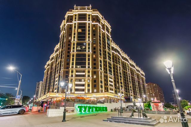

1-к. квартира, 59 м², 3 кровати