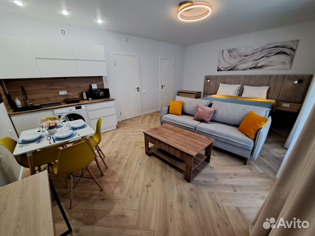 

Квартира-студия, 45 м², 2 кровати