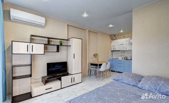 

Квартира-студия, 32 м², 2 кровати