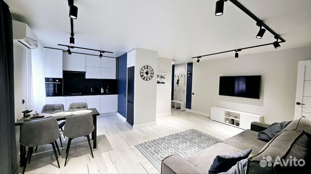

2-к. квартира, 44 м², 2 кровати