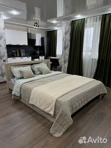 

Квартира-студия, 32 м², 2 кровати